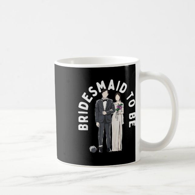 Taza De Café Novia para ser Boda de Entourage (Derecha)