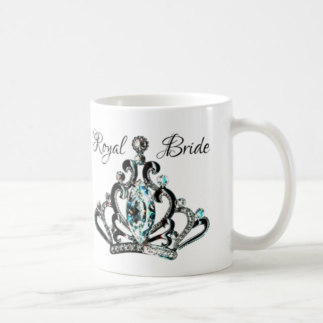 Taza De Café "Novia real" Café Mug (Derecha)