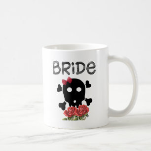 Taza De Café Novia Skull