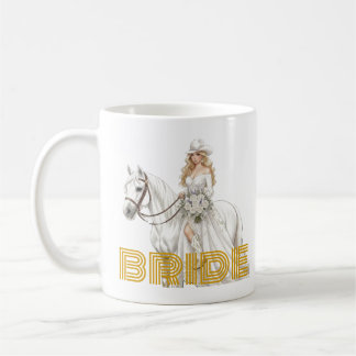 Taza De Café novia vaquera