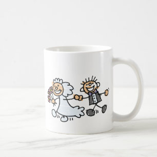 Taza De Café Novia Y Groom Boda Elope Elopement
