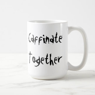 Taza De Café Novias Caffinate junto