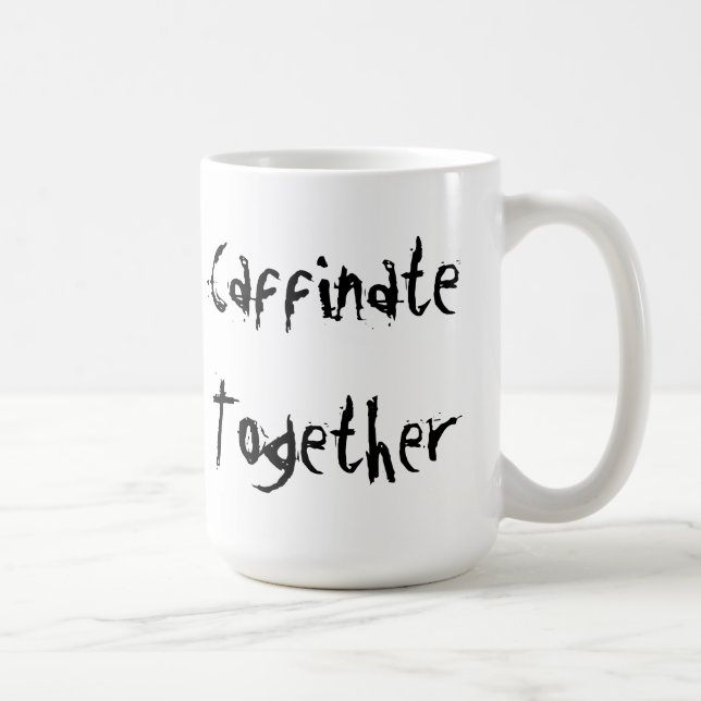 Taza De Café Novias Caffinate junto (Derecha)
