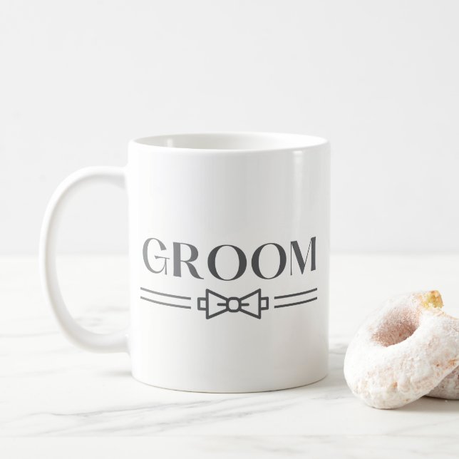 Taza De Café Novio (Con donut)