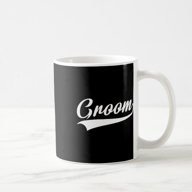 Taza De Café Novio - Despedida de soltero - Boda 1  (Derecha)
