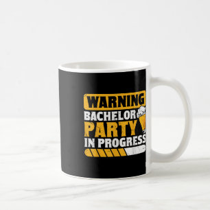 Taza De Café Novio Divertido Fiesta de Despedida de Soltero de 