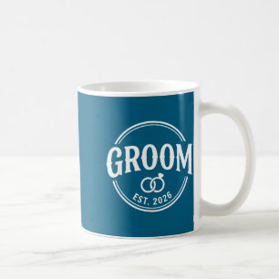 Taza De Café Novio est 2026 señor marido casado fiesta de bodas