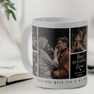 Taza De Café Novio Más 'Dulce' De Todos 7 Collage De Fotos