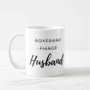 Taza De Café Novio, prometido, esposo Boda Groom Mug Regalo