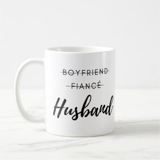 Taza De Café Novio, prometido, esposo Boda Groom Mug Regalo