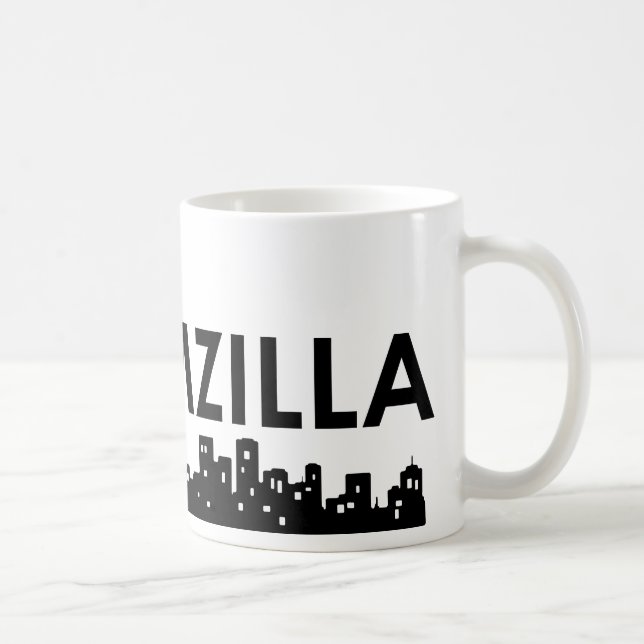 Taza De Café novio-zilla (Derecha)
