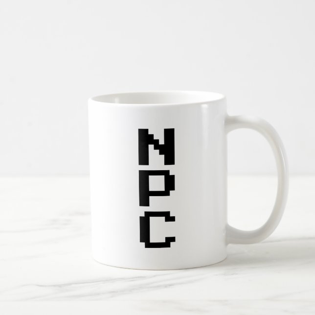 Taza De Café NPC - Carácter no reproducible (Derecha)