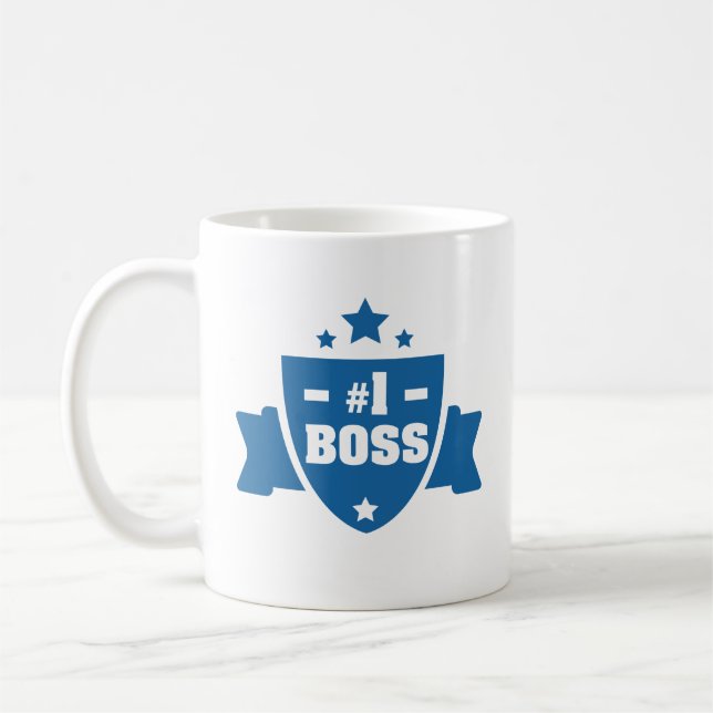 Taza De Café Nr 1 Boss Coffee Mug (Izquierda)