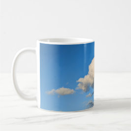 Taza De Café Nube blanca y beige