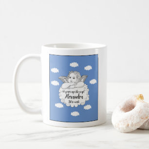 Taza De Café Nube Cristiana Feliz cumpleaños número 60