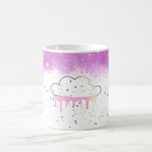 Taza De Café Nube de arcoiris