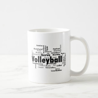 Taza De Café Nube de palabras de voleibol