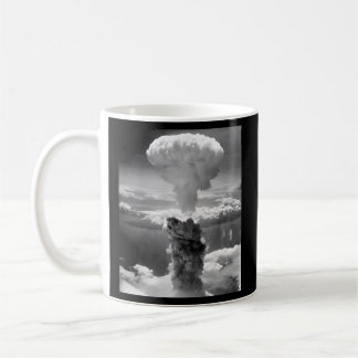 Taza De Café Nube nuclear de bomba atómica contra pruebas nucle