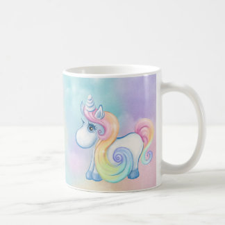 Taza De Café Nube única del pastel del unicornio