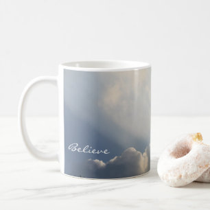 Taza De Café Nubes blancas de Sunbeam Inspiradoras Creen Café