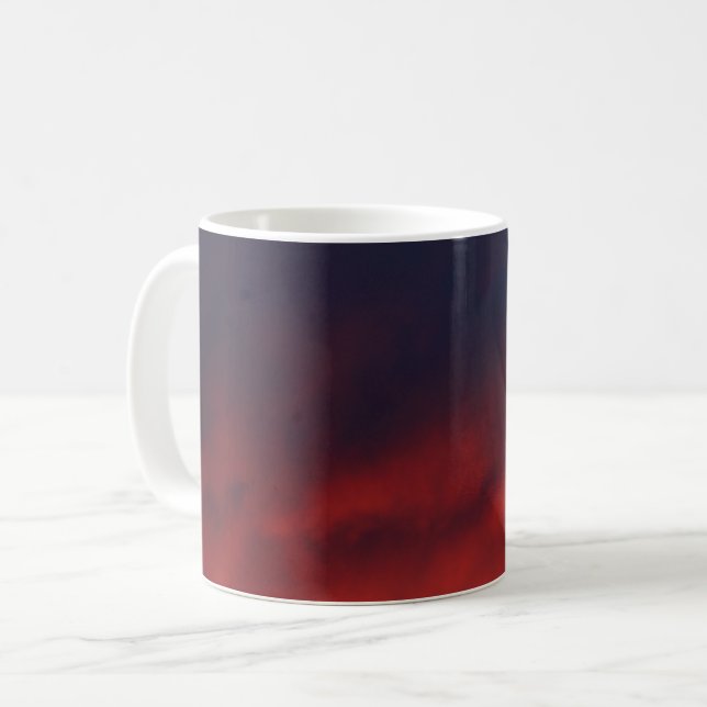 Taza De Café Nubes de atardecer (Anverso izquierdo)