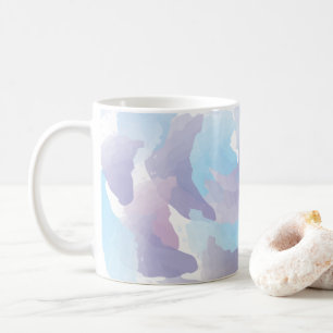 Taza De Café Nubes de lluvia acuarela