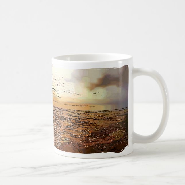 TAZA DE CAFÉ NUBES DE TORMENTA (Derecha)