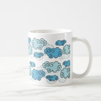 Taza De Café Nubes del Celtic del dibujo animado