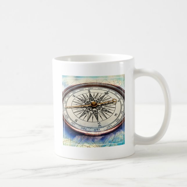 Taza De Café Nubes del compás (Derecha)