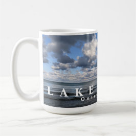 Taza De Café Nubes del lago Huron