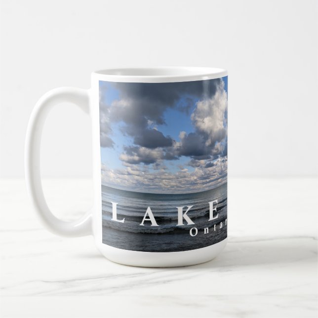 Taza De Café Nubes del lago Huron (Izquierda)