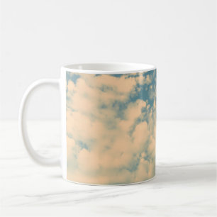 Taza De Café Nubes - estilo de efecto vintage pintturesdecoraci
