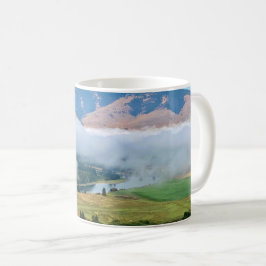 Taza De Café Nubes sobre el río Flathead