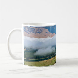 Taza De Café Nubes sobre el río Flathead
