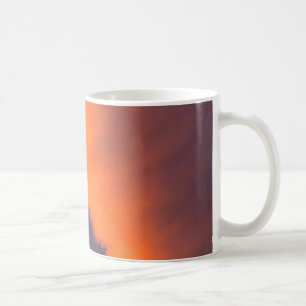 Taza De Café Nubes soñadoras y mágicas en colores soñadores y m