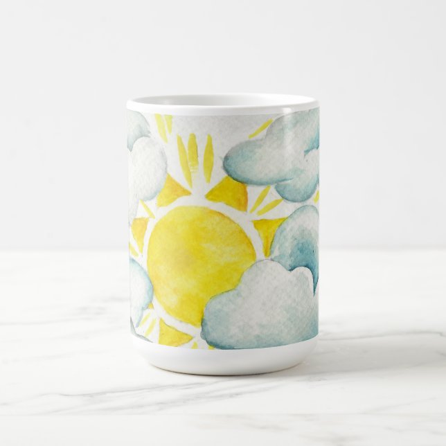 Taza De Café Nubes y Sol (Centro)