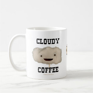Taza de café nublada