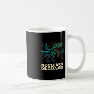 Taza De Café Nuclearo Dinossauro - Funny Italian Brainrot Niños