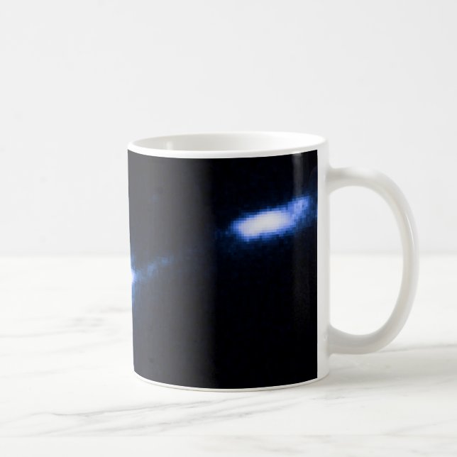 Taza De Café Nucleus M87 y Knot brillante - STIS. (Derecha)