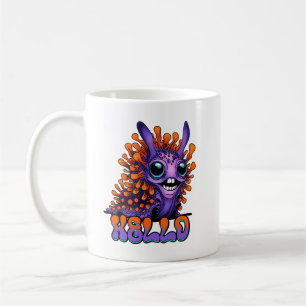 Taza De Café Nudibranquio Spanish Shawl Feliz