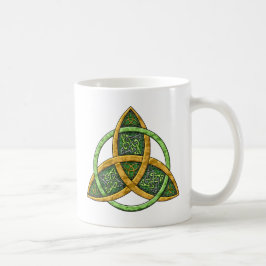 Taza De Café Nudo céltico de la trinidad