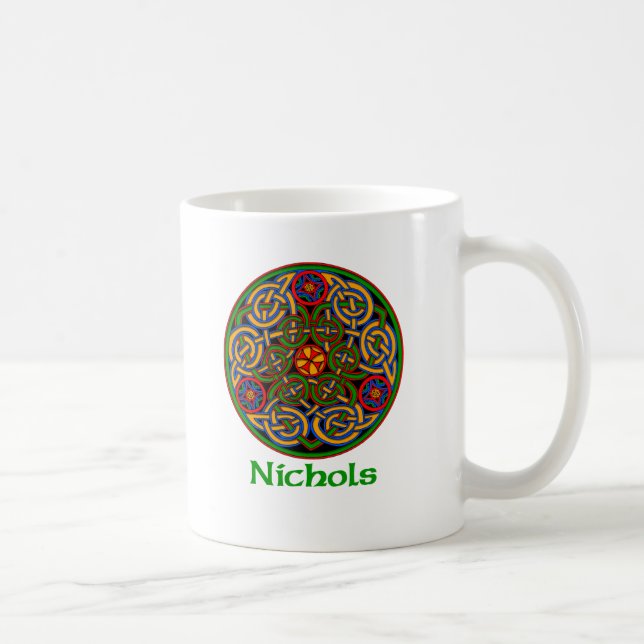 Taza De Café Nudo del Celtic de Nichols (Derecha)