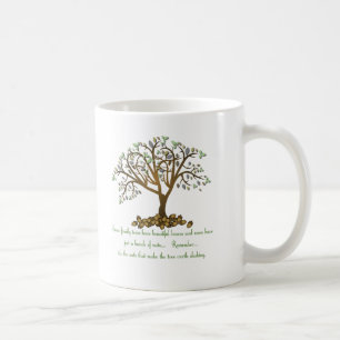 Taza De Café Nueces de árbol de familia