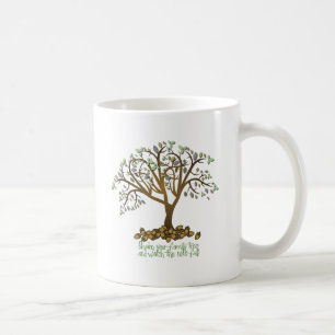Taza De Café Nueces de árbol de familia