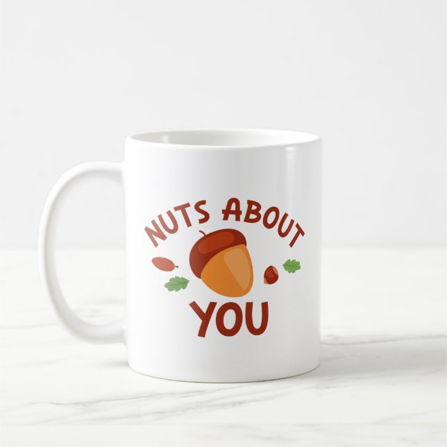 Taza De Café Nueces sobre ti (Izquierda)