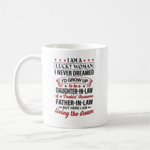 Taza De Café Nuera de un suegro increíble