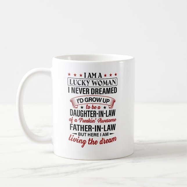 Taza De Café Nuera de un suegro increíble (Izquierda)