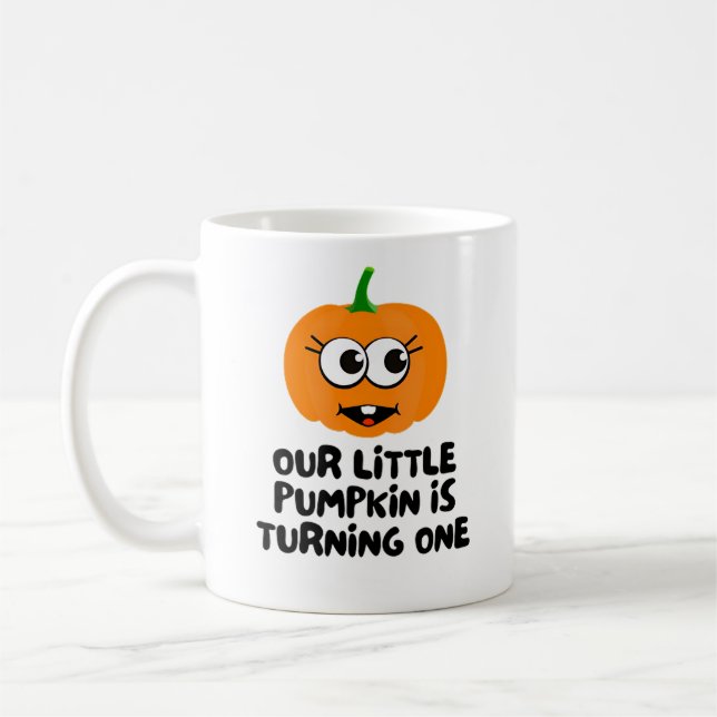 Taza De Café Nuestra calabaza se está volviendo una (Izquierda)