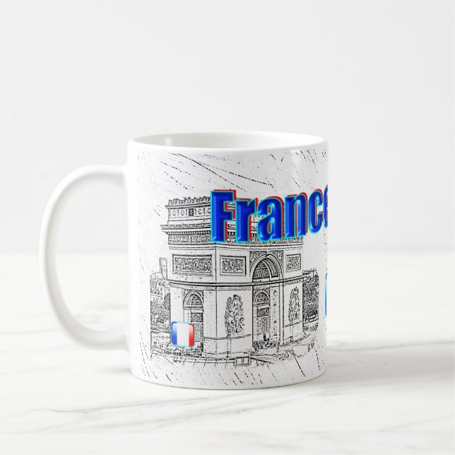 Taza De Café NUESTRA CASA - colección de diseño de FRANCIA (Izquierda)
