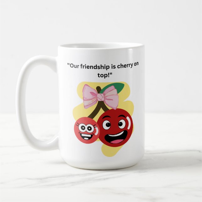 TAZA DE CAFÉ NUESTRA CITA DE AMISTAD (Izquierda)